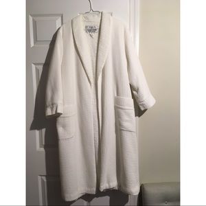 Valentino Intimo Couture White Bathrobe